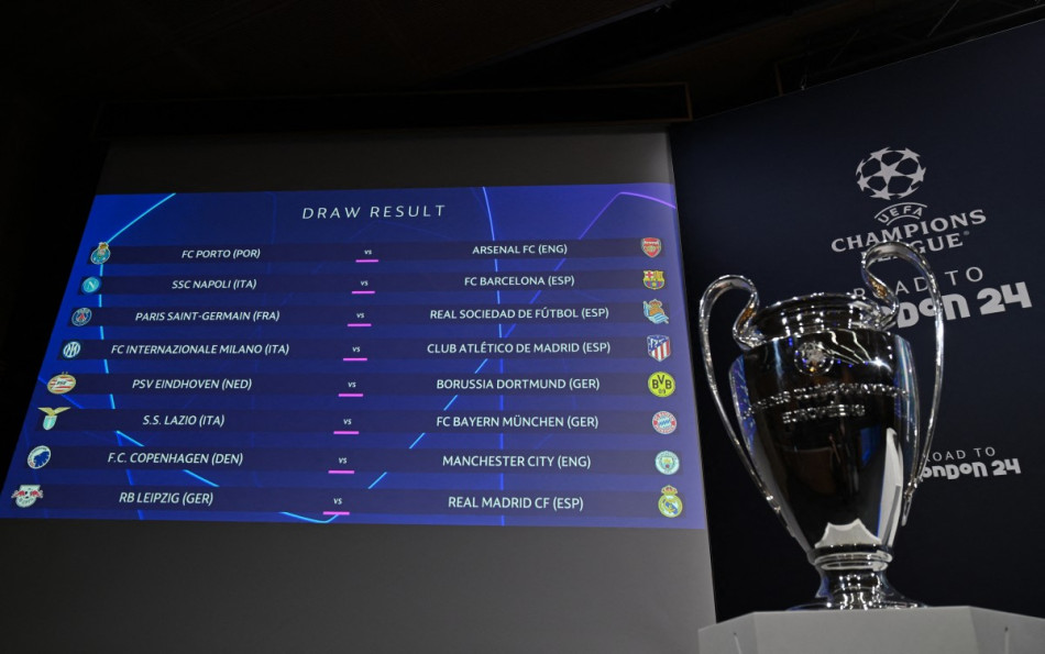 قرعة دوري أبطال أوروبا تكشف عن مباريات متوازنة في دور ثمن النهائي