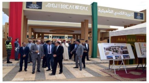 ميدلت: المصطفى النوحي يدشن مشاريع تربوية بمناسبة الدخول المدرسي.