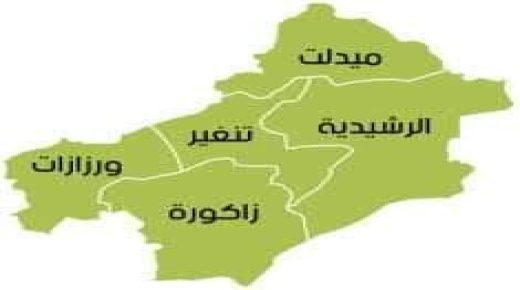 قراءة في مخرجات الاحصاء الخاص بدرعة تافيلالت.