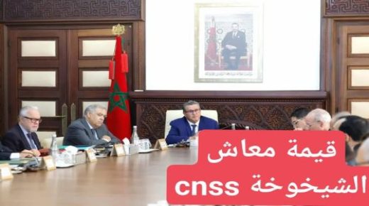 الحكومة توافق على صرف معاشات رواتب الشيخوخة هذه تفاصيلها الكاملة (تتراوح بين 600 و1000 درهم)