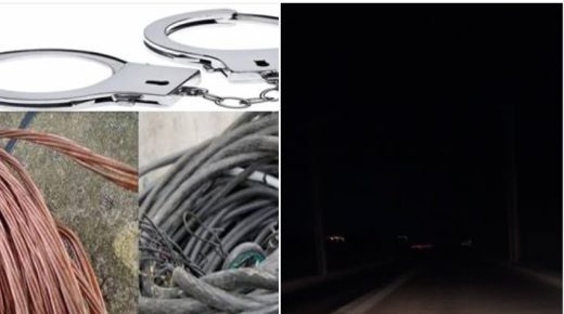 ميدلت – سرقة وتخريب أعمدة كهرباء عمومية يحول منطقة (تادموت) الى ظلام ويكبد الجماعة خسائر فادحة.