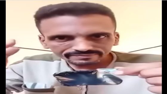 شاب من العيون يسمى (ولد لاتيرا ) اقدم على إحراق بطاقة تعريف صادرة عن جبهة البوليساريو